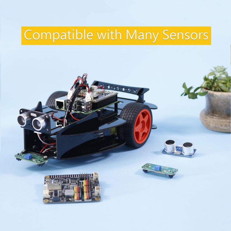 Technology Raspberry Pi Auto Raspberry Pi AI Car Kit - Science A Lot