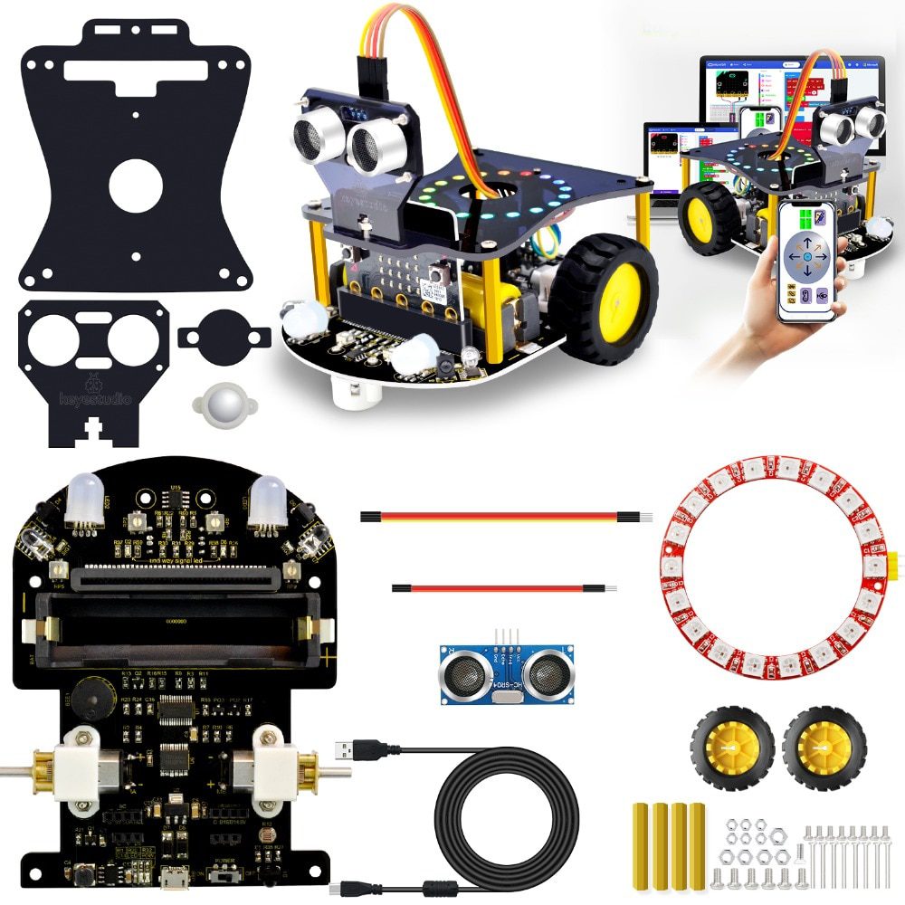 Mini Smart Robot Car Kit – Science A Lot