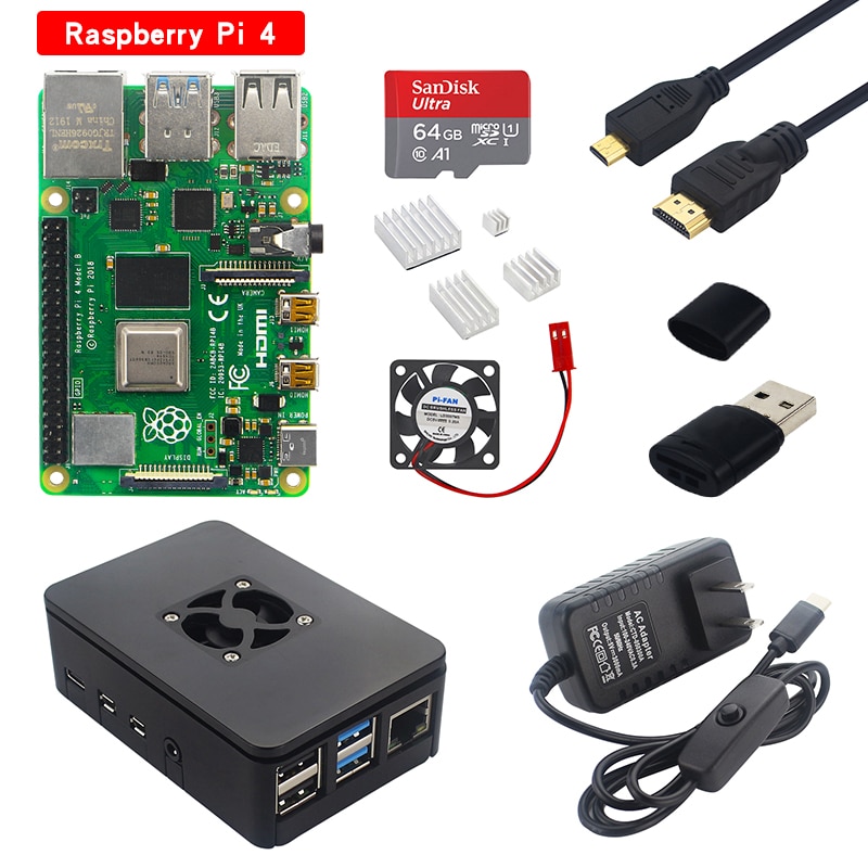 Raspberry Pi Model 4 B Kit - Science A Lot